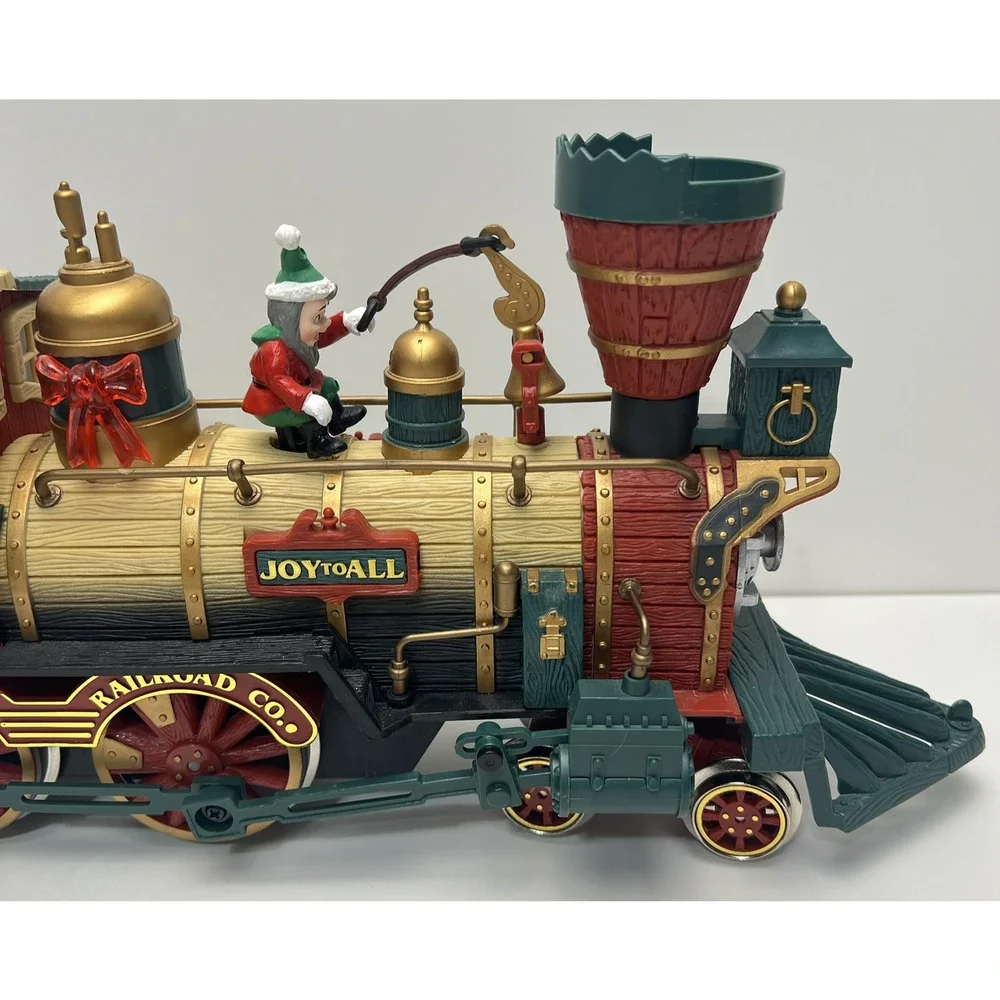New Bright The Holiday Express Animated Train Car #387 Santa's Fe 